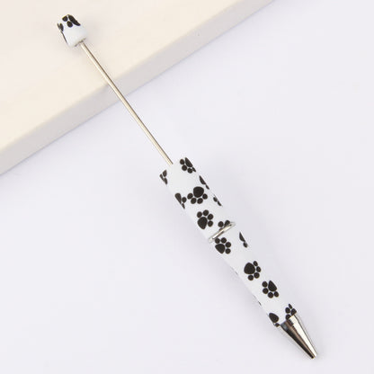 Beadable Pen Printed Pattern Plastic Light Weight