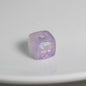 Cross Pattern Acrylic Square Beads 13x15mm Translucent Pastel 20pcs 4