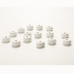 Wood UFO Spacer Beads 20mm Colored 100pcs 4