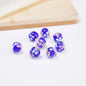 Lampwork Glass Beads Round 12mm 14mm Antique Floral Pattern 10pcs 14