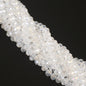 Glass Faceted Spacer Beads 8mm Iridescent Plating 17