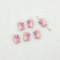 Dinosaur Metal Beads 12mm Baking Painted Enamel Alloy 10pcs 15