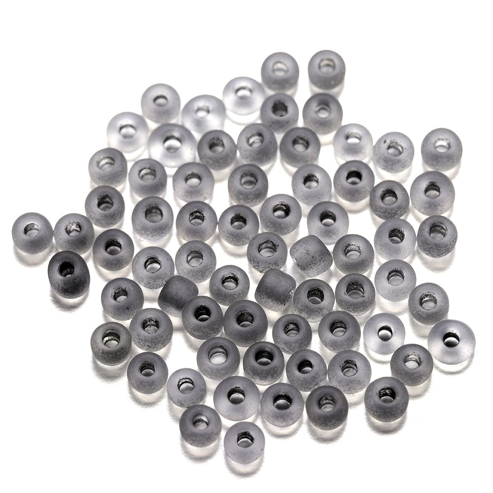Glow In The Dark Seed Glass Beads 3mm Multicolor Stripes 1800pcs 48