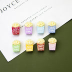 Popcorn Resin Beads 26mm Glossy Textured 10pcs 3