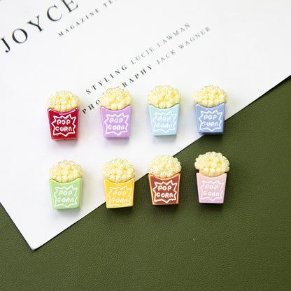 Popcorn Resin Beads 26mm Glossy Textured 10pcs 3