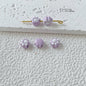 Cat Paw Metal Beads 11mm Glossy Enamel Painted Alloy 10pcs 14
