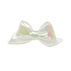 Glow Plating Butterfly Acrylic Beads 20x45mm Pearlescent Pastel 10pcs 12