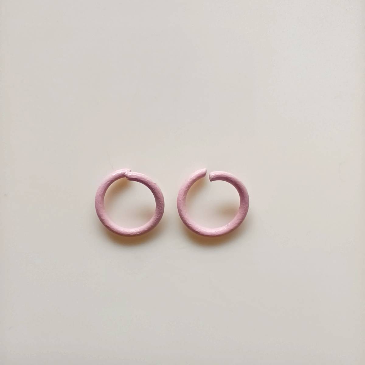 Metal Painted Jump Rings 10mm Baking Finish Colorful 500pcs 17