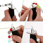 Bead Threading Knotter Tools Plastic Metal 15cm 2pcs 2