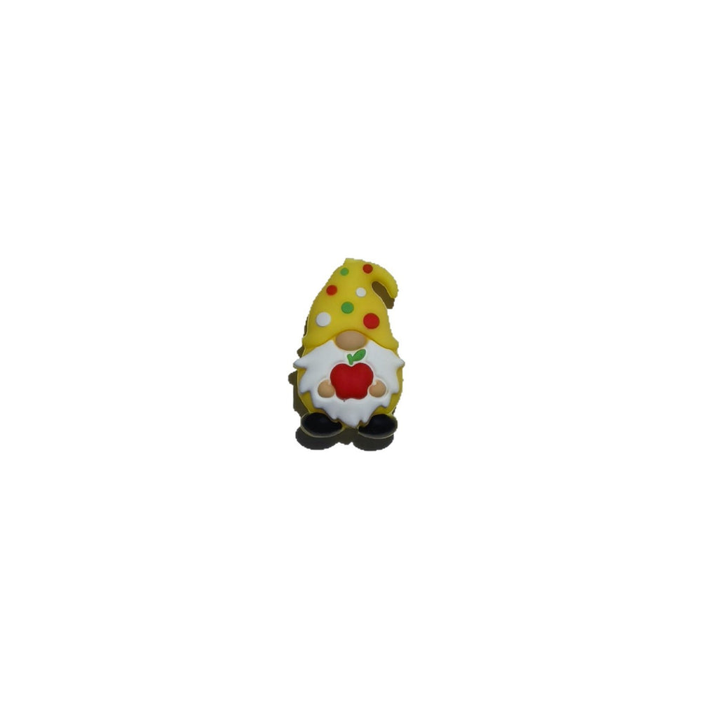 Silicone 3D Focal Beads Apple Dwarf Polka Dot Hat 5