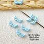 Baking Painted Cheese Animal Metal Beads Whimsical Pastel Colors 20pcs 8