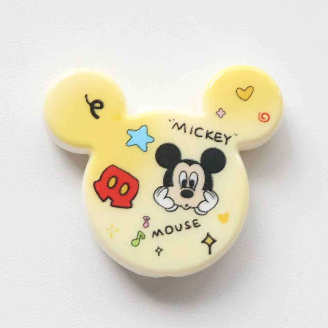 Mickey Big Head Acrylic Beads 38x33mm Colorful Mixed 20pcs 8
