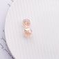 Translucent Angular Faceted Square Acrylic Beads 14mm Pastel Rainbow 100pcs 5