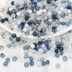 Czech Electroplated Faceted Glass Beads 8mm Soft Shimmer 100pcs 19