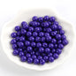 Solid Color Round Acrylic Beads 6mm Glossy Finish 600pcs 28