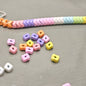 Alloy Wave Spacer Beads 6mm Baking Painted Zinc 30pcs