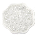 Antique Cat Eye Rice Seed Glass Beads 2.5mm Translucent Glow 740pcs 6