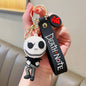 Cartoon Halloween Pumpkin Man Keychain Playful Spooky Character 10