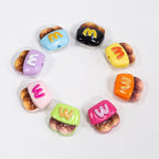 Painted Mcdon Fries Acrylic Beads 22mm Colorful 10pcs 5