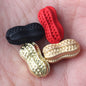 Peanut Metal Beads 15mm Spray Painted Zinc Alloy 20pcs 3