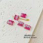 Painted Cute Character Plate Series Metal Beads Bulk 20pcs 8