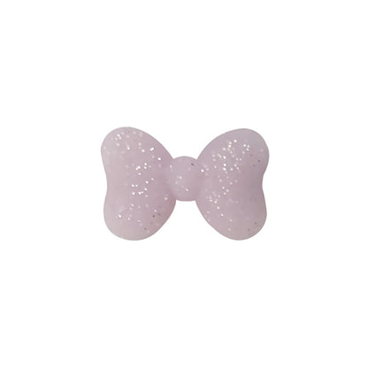 Silicone Focal Beads Cross Matte Speckled Glow in the Dark 20pcs 6