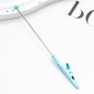 Beadable Alligator Clip Metal Toothed Colorful Slim Note Holder 15