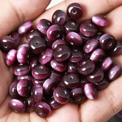 Imitation Gemstone Round Spacer Resin Beads 8mm 10mm Mixed Colors 50pcs 13