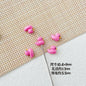 Duck Metal Beads 10mm 3D Baking Painted Alloy 10pcs 10