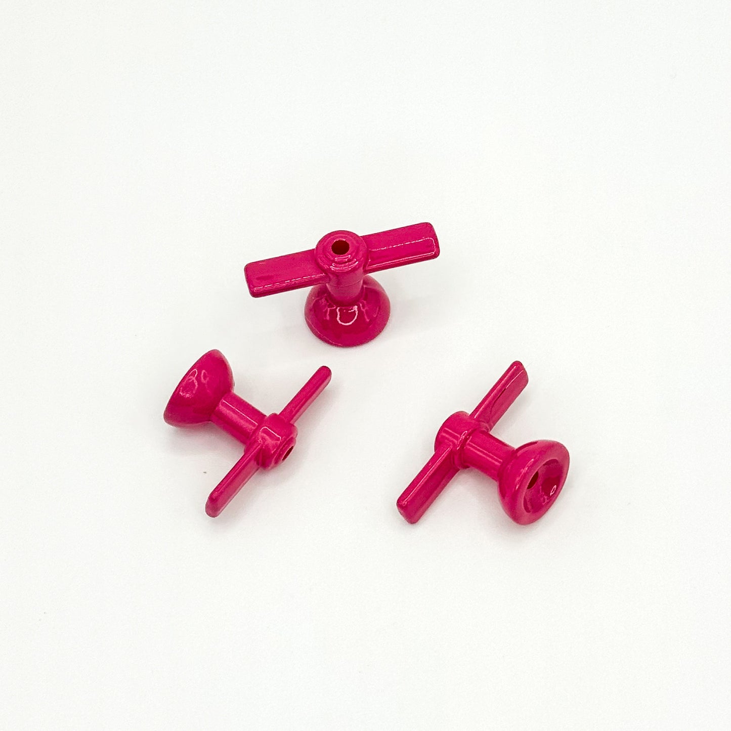 Painted Bamboo Dragonfly Acrylic Beads 16mm x 26mm Glossy 10pcs 14