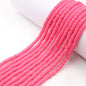 Flat Clay Beads 6mm Solid Color Polymer Spacer Discs 10strands 21