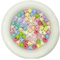 Baking Painted Dress Metal Beads 12mm Colorful Glossy Alloy 10pcs 5