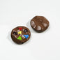 Painted Cookies Acrylic Beads 25mm Colorful Baking Design 50pcs 12