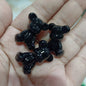 Baking Painted Bear Acrylic Beads 18x24mm Glossy Colorful 100pcs 3