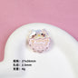 Plating Sanrio Series Cookies Resin Beads Pastel Frosted 10pcs 10