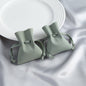 Microfiber Drawstring Pouches Imitation Leather Solid Colors 1pc 7x8 or 8x10cm 9