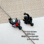 Wand Metal Beads Painted Anime Style Alloy 10pcs 32