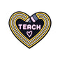 Silicone Focal Beads Teach ABC Blackboard Pencil Heart 20pcs 5
