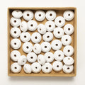 Wood UFO Spacer Beads 20mm Colored 100pcs 6