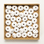 Wood UFO Spacer Beads 20mm Colored 100pcs 6