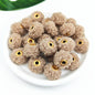 Fabric Spacer Beads 13x20mm Imitation Teddy Wool 20pcs 7