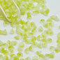 Campanula Flower Glass Beads 7x12mm Frosted Glossy Pastel 50pcs 8