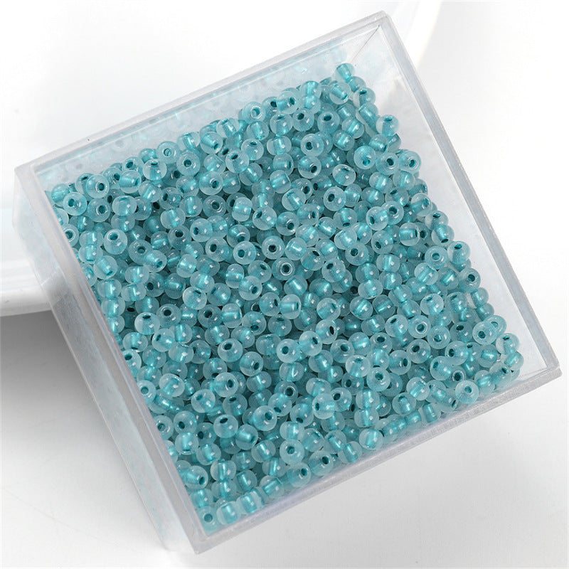 Silver-plated Vintage Seed Glass Beads 3mm Timeless Shimmer 600pcs 11