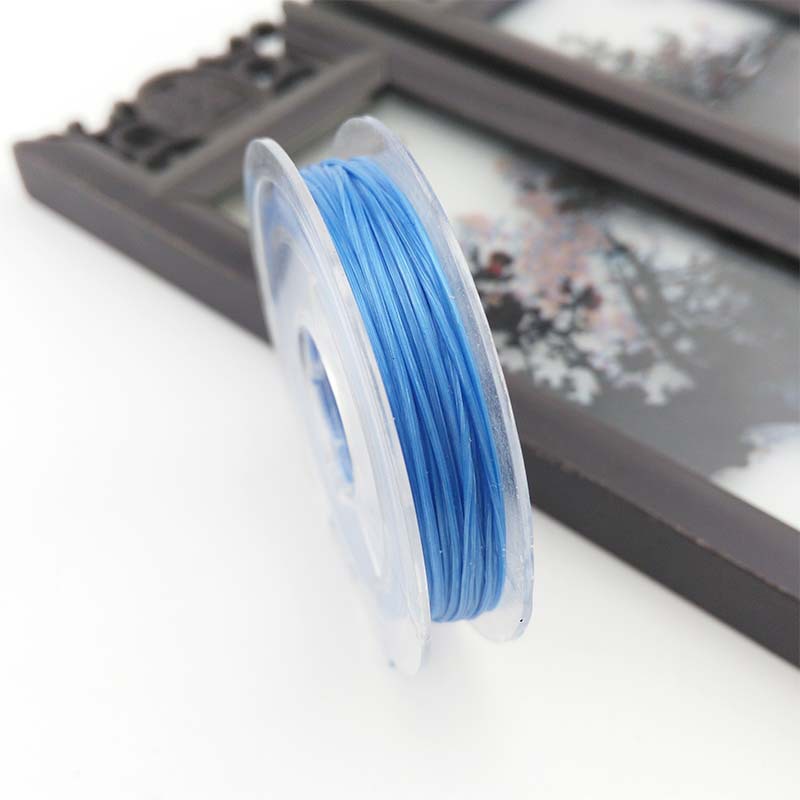 Elastic Spandex Thread 0.6mm Stretch Durable Multicolor 10pcs 10m Rolls 10