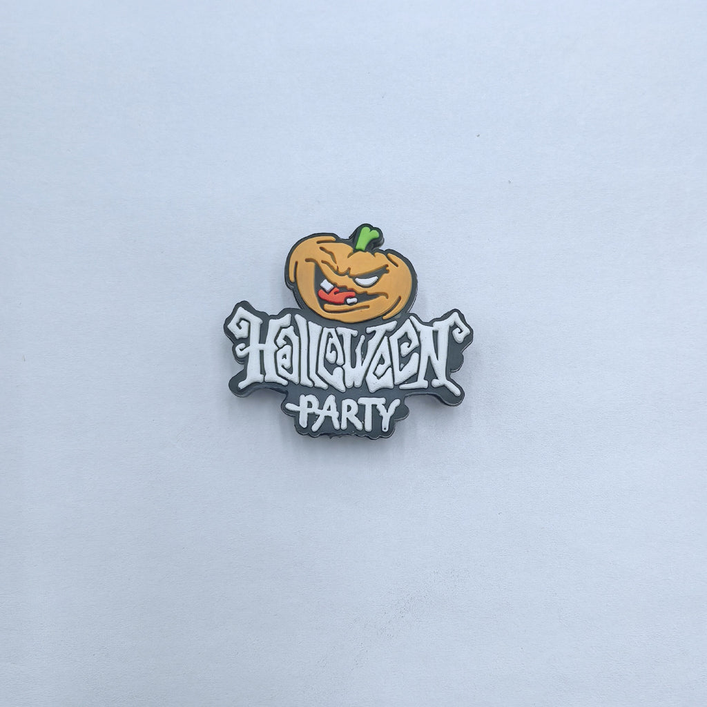 Silicone Focal Beads Halloween Pumpkin Series 20pcs 2