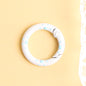Zinc Alloy Trigger Spring Keyring Painted Kitten Paw 25mm 50pcs 5