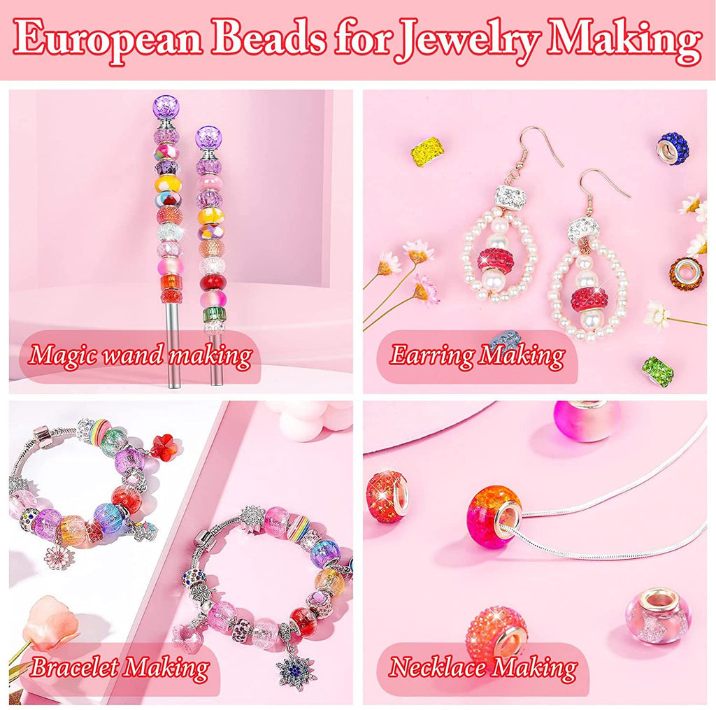 Mixing Color Resin Spacer Beads 12-14mm Assorted Designs 100pcs 4