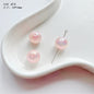 Pink Series Butterfly Flower Acrylic Beads Transparent 1pc 18