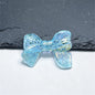 Plating Crackle Butterfly Bow Acrylic Beads 22x32mm Translucent Pastel 100pcs 7