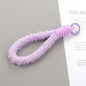 Plush Phone Charm Candy Color Soft Polyester Loop 2pcs 16cm 11